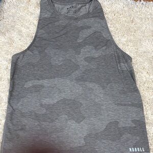 NOBULL Charcoal Camo Sleeveless Top